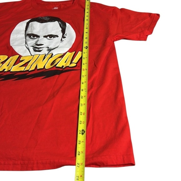 Official Big Bang Theory t shirt, red ,Sheldon ,BAZINGA!
Sz med, 100 cotton ,EC - Picture 6 of 7